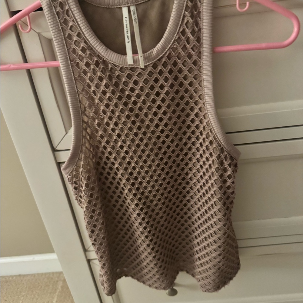 Anthropologie Brown Sleeveless Tank Top